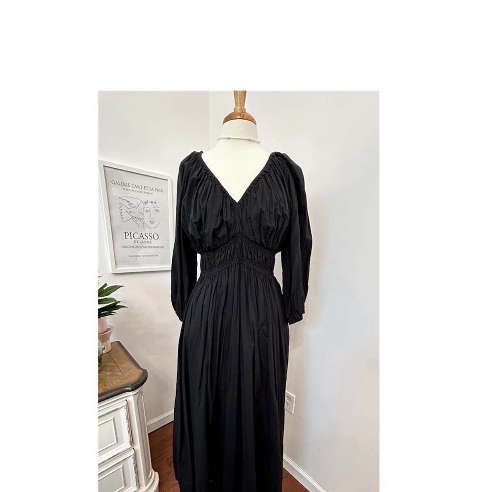 Madewell Black Long Sleeve Dress